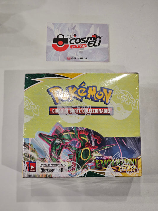 POKEMON - Box 36 Buste  - EVOLUZIONI ETEREE - ITALIANO