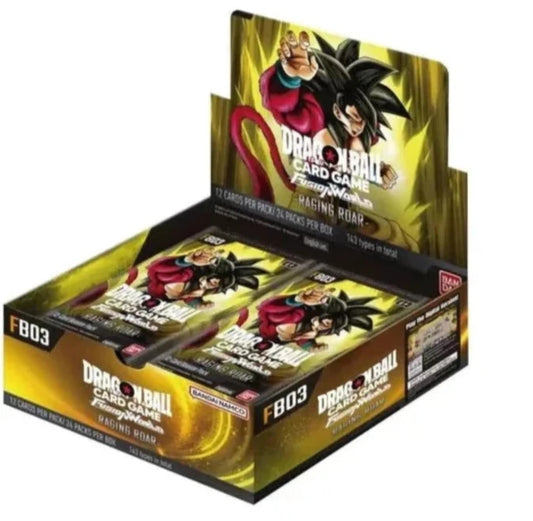 BOX - Dragon Ball  Fusion World Raging Roar - Booster Display 24 Bustine – ENG