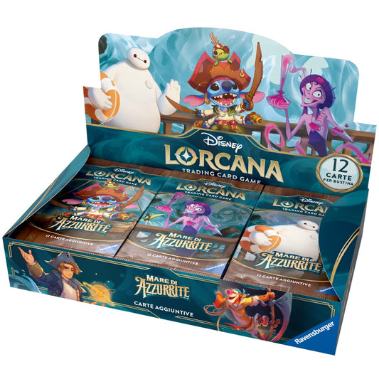 LORCANA- MARE DI AZZURRITE - Booster Pack Display 24 bustine ITA