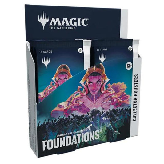 FOUNDATIONS - MAGIC THE GATHERING - COLLECTOR BOOSTER - 12 BUSTE ENG/ITA