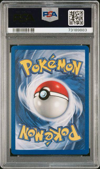 2000 POKEMON GAME MACHAMP HOLO 1ST EDITION ITA #8 PSA 7