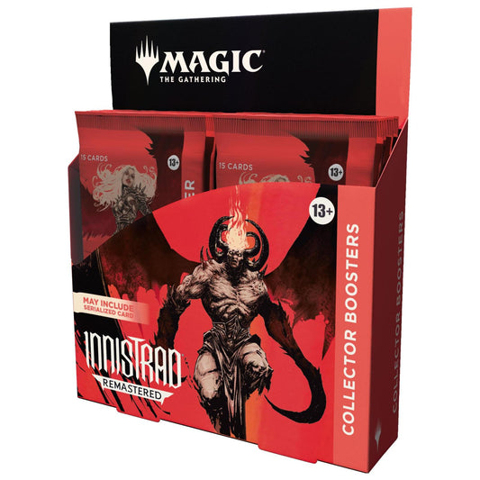 PREORDER - INNISTRAD REMASTERED MAGIC THE GATHERING - COLLECTOR BOOSTER - 12 BUSTE ENG (Uscita 25/01/2025)