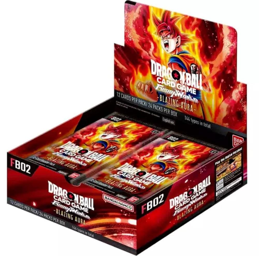 BOX - Dragon Ball Fusion World FB02 Booster Display 24 Bustine – ENG