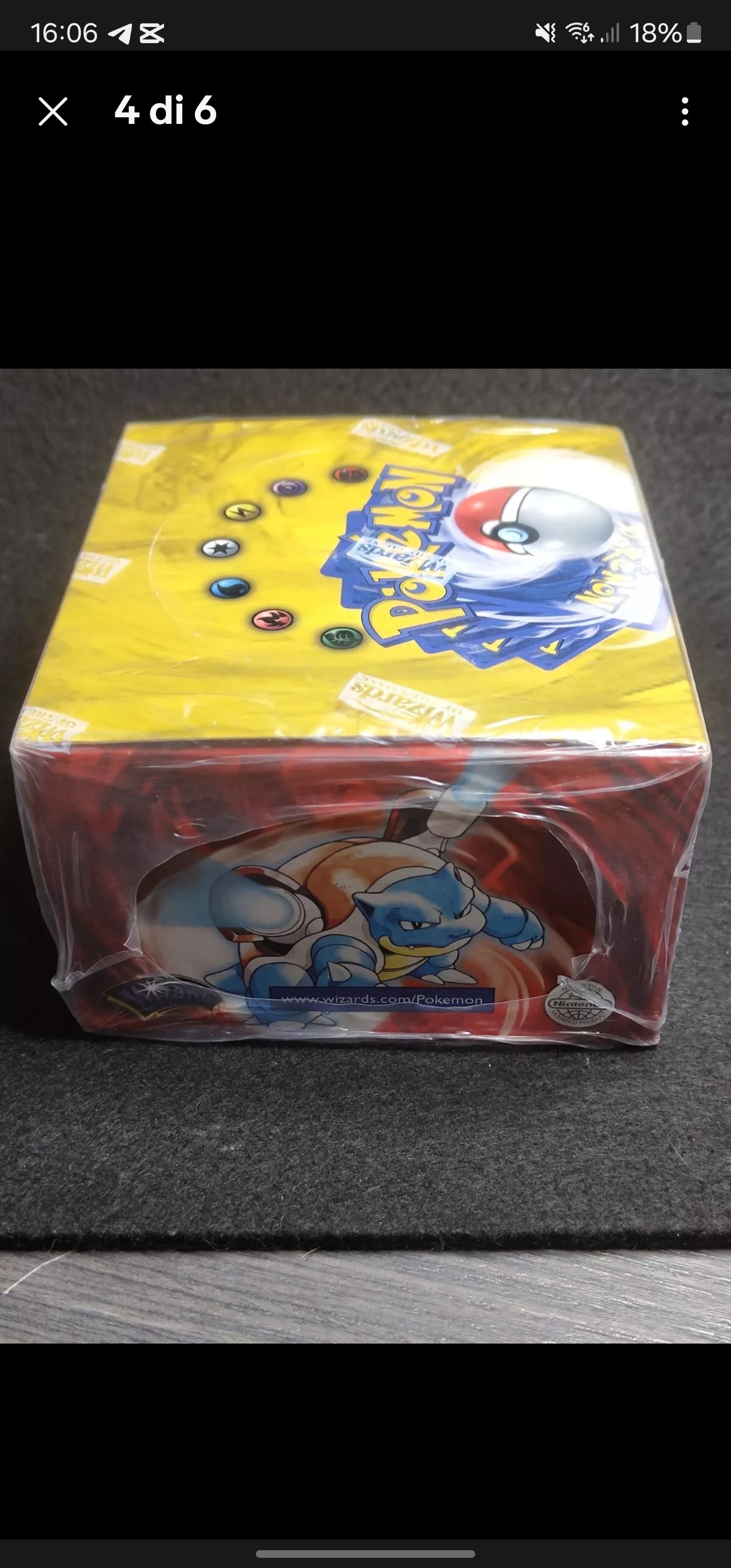 POKEMON 1999 - Box 36 Buste  - SET BASE UNLIMITED - ITALIANO